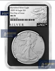 2025 W Burnished Silver Eagle NGC MS70 First Day Issue , FDI Day Black PRESALE