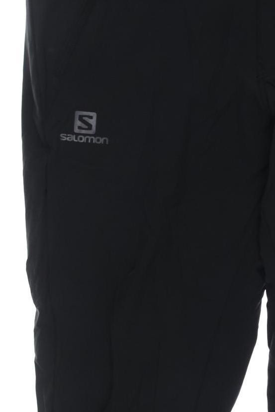 SALOMON pantaloni di tessuto pantaloni da uomo pants chino taglia EU 48 neri #7b9v5mk