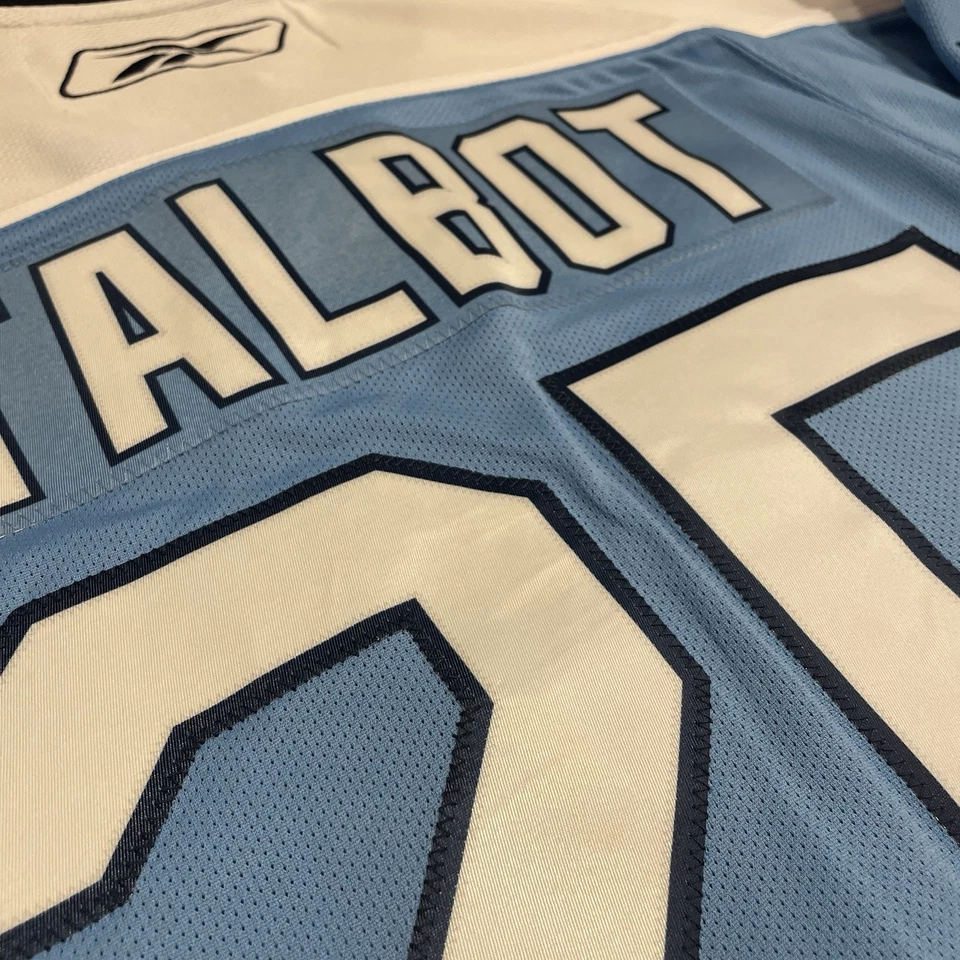 Camiseta deportiva de hockey Reebok Max Talbot Pittsburgh Penguins 2008 NHL azul alternativa XL Foto 4 de 4