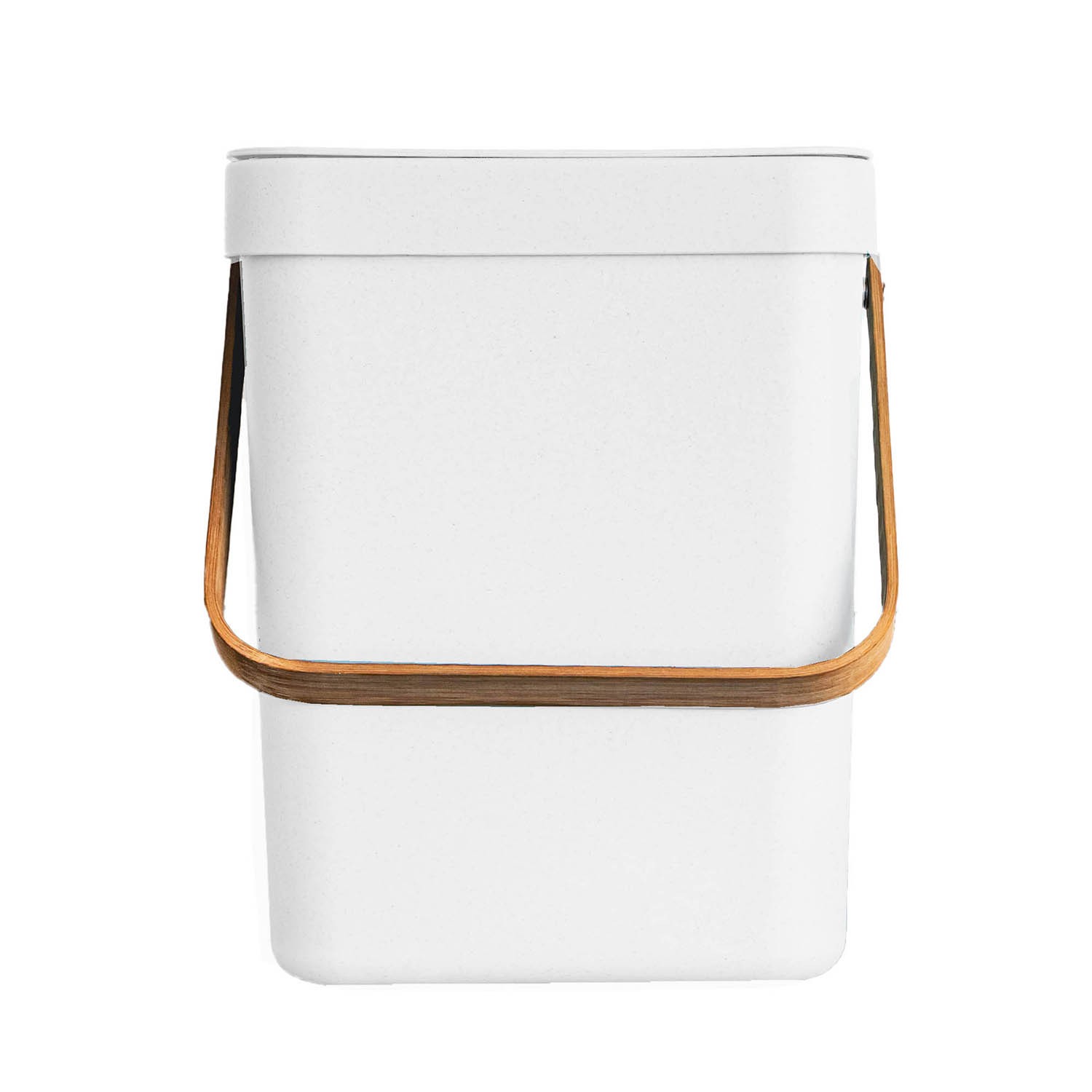 Poubelle de table Kitchen Move 5l BAT-G3140W blanche pour compost