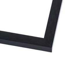 Photo Size Classic Modern Grey Frame - UV Acrylic, Backing, Hanging Hardware