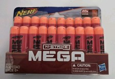 Nerf N-Strike Mega 20 Pack 20x Foam Darts Ref...