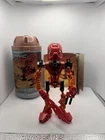 LEGO BIONICLE Tahu Mata Compete With CANISTER & INSTRUCTIONS