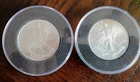 1999 And 2000 (1 each) American Silver Eagle. Brilliant And Uncircculated