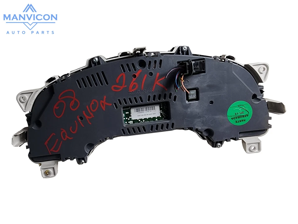 Chevrolet Equinox 2008-2009 velocímetro instrumental KPH 261K clúster OEM Foto 4 de 4