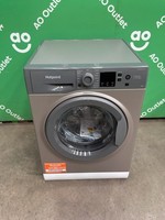 Hotpoint Washing Machine 8kg 1400 rpm Graphite A NSWM 846 GG UK #LF128289