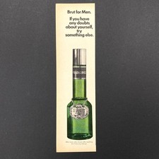 Pubblicità Lozione Uomo Faberge Brut 1974 Originale ~ Pubblicità Vintage