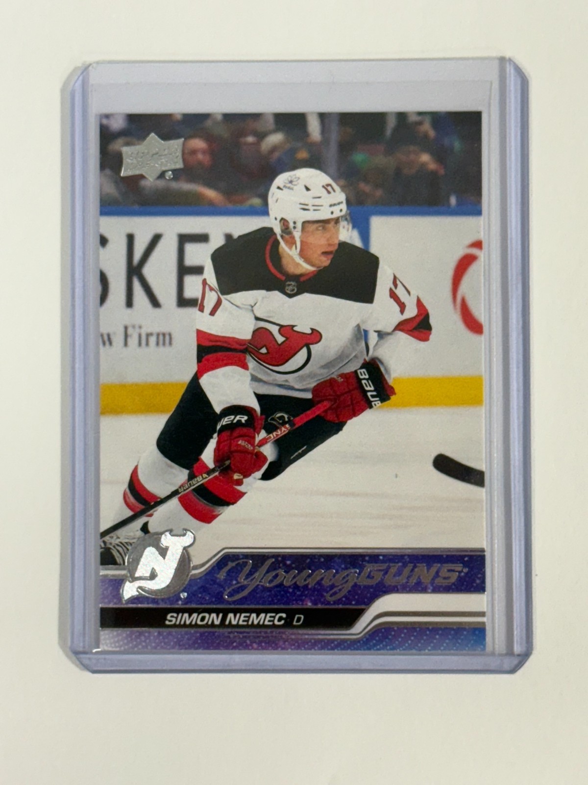 Simon Nemec 727 Young Guns YG Rookie 2023-24 UD Extended Series