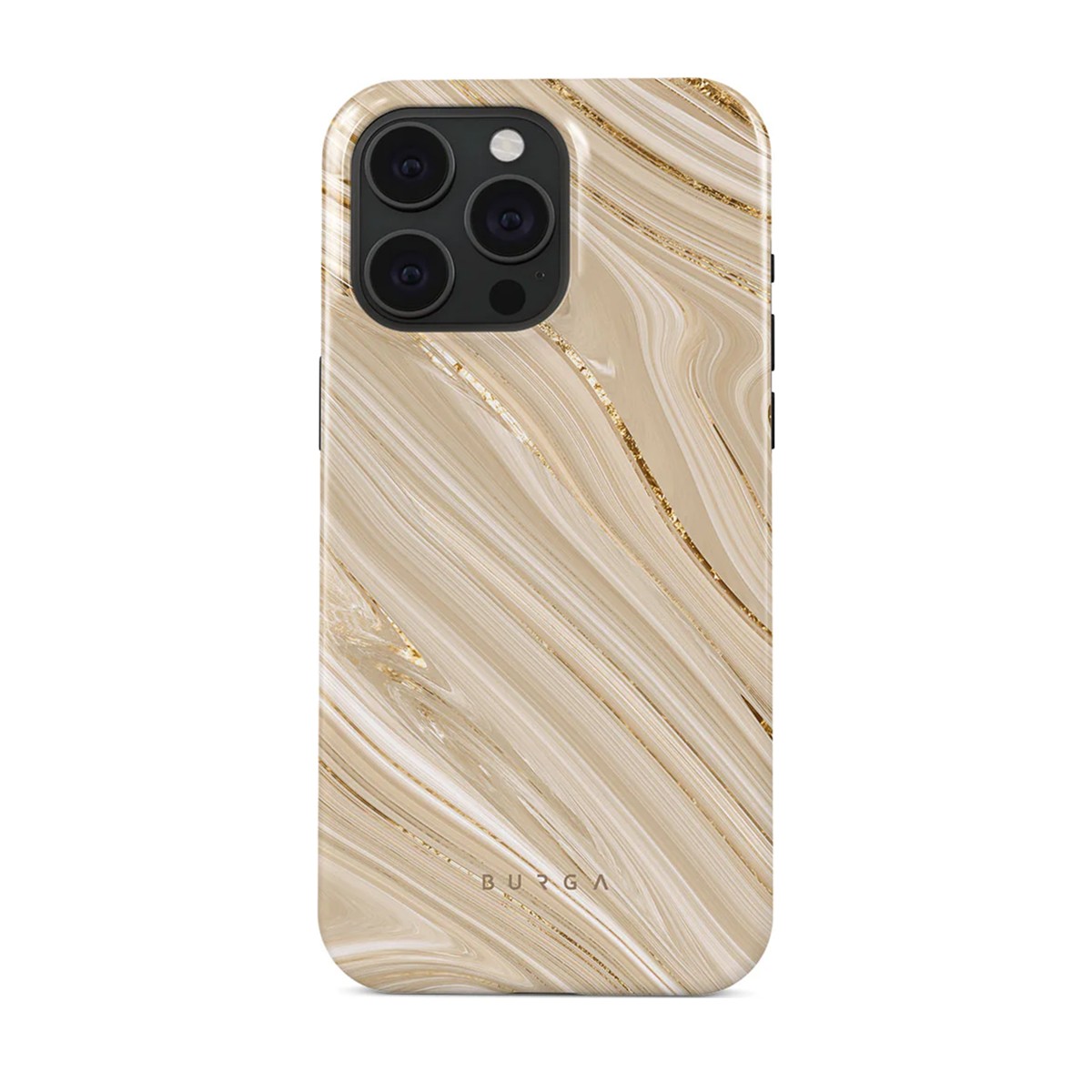 Coque antichoc pour iPhone 15 Pro Burga Full Glam avec protection renforcée