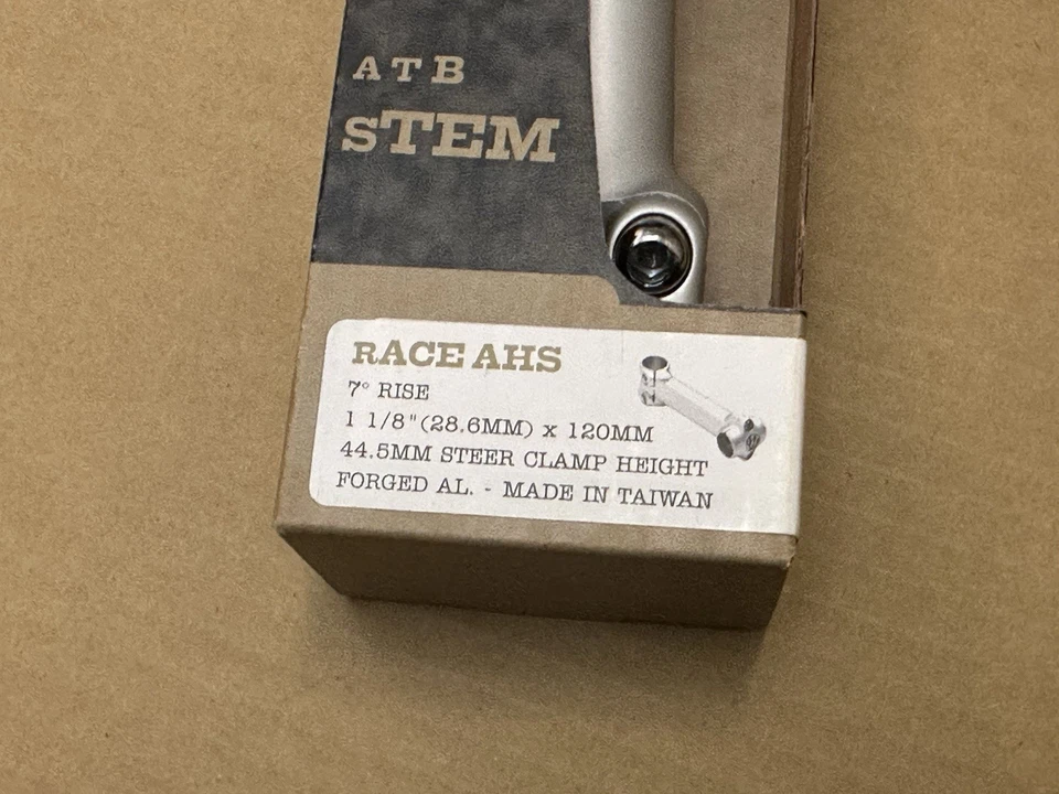 NOS Bontrager Cycles Threadless 1-1/8" Bicycle Stem 25.4/120mm ATB Hybrid - Image 3 of 4