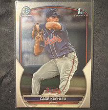 Topps 2023 Bowman Draft Cade Kuehler Rookie Chrome Insert #BDC-21 Braves MLB