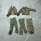 Vintage GI Joe 1964 - Marine Carded Basics - Camouflage Shirt/Pants