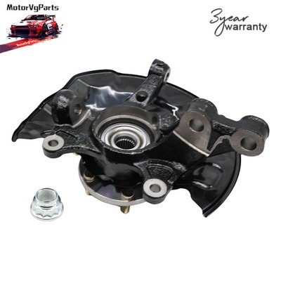Front Left Knuckle & Wheel Hub Bearing for 2009 2010-18 Toyota Corolla Matrix