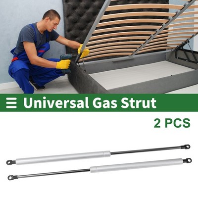 500mm/19.69'' Gasdruckfedern 200N Gasfedern Silberton Kohlenstoffstahl 2 Stück