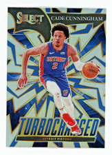 Cade Cunningham 2021-22 Panini Select - Turbocharged #6 Silver Prizm (RC)