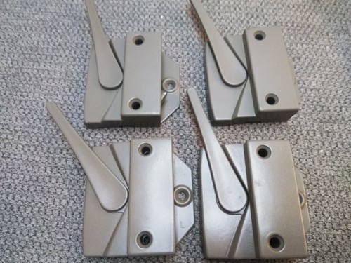 Andersen Casement Awning Sash Lock - 7230 LH Left - Stone (4PK BUNDLE)