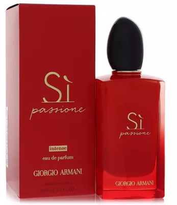 Armani Si Passione Intense Perfume 3.4 Oz Eau De Parfum Spray