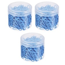 1.1" Paper Clip Blue Office Vinyl Coated with Box , 600Pcs