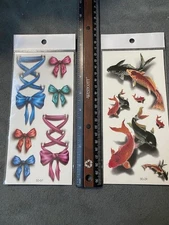 2 SET Waterproof Body Temporary Tattoos Stickers (SAME PICTURE)