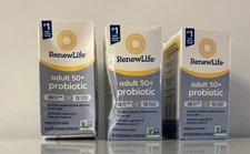 Renew Life Adult 50 + Probiotic 30 Billion CFU 90 Veg Caps total 9/26