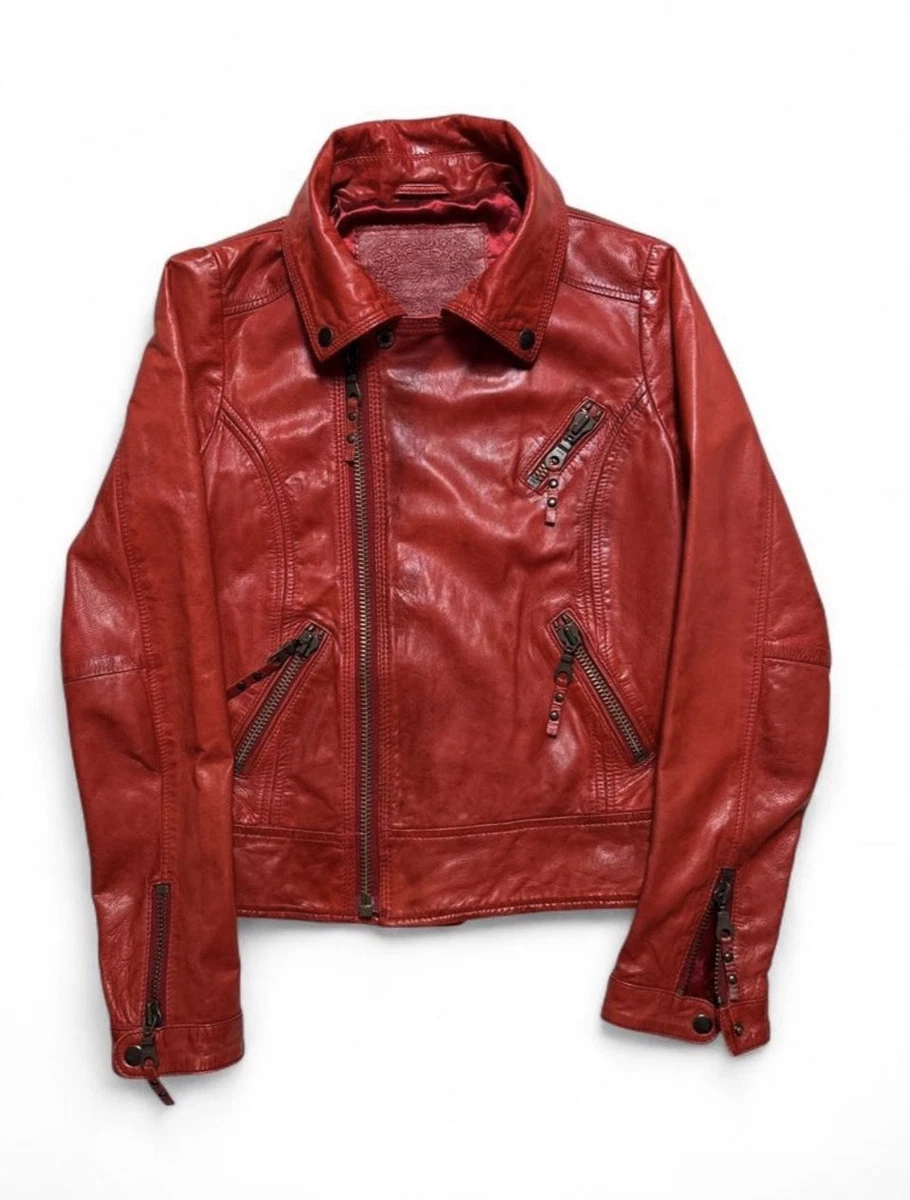 red leather jacket products for sale | eBay