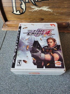 Time Crisis 4 Big Box And Gun Sony PlayStation 3 PS3 No Game Or