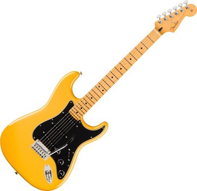 Fender Player II Modified Stratocaster Sunshine Yellow E-Gitarre Deluxe Gigbag