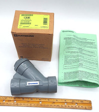 Hayward YC20100S 1" CPVC Y-Check Valve Industrial w/ Socket Ends  1-in *NEW*