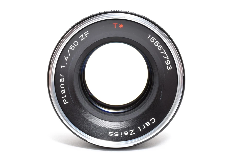 [完好] Carl Zeiss Planar T* 50 毫米 F/1.4 ZF 镜头尼康 F 卡口适用于日本 #087 — 第 3/4 张图片