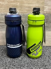 Genuine Camelbak Podium Dirt Series Water Bottle 2-Pack Lime & Blue 21oz