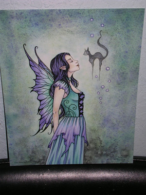 Amy Brown - Little Kitten Spirit - SIGNED
