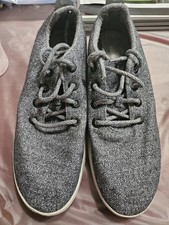 Allbirds Wool Runners Mens Size 13 Gray White Athletic Walking Shoes Free Ship