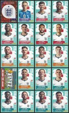 2026 Panini FIFA World Cup England Complete Team Set 20 Stickers ENG 1-20, LATAM