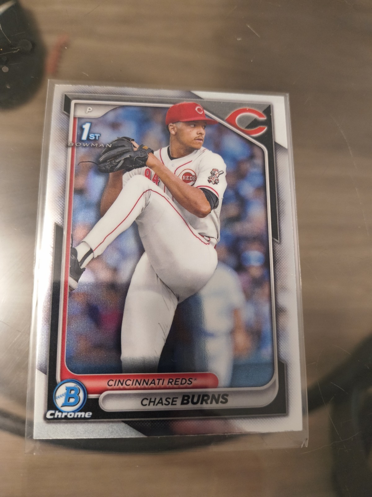 2024 Bowman Draft - Chrome Chase Burns #BDC-55 Refractor (RC)