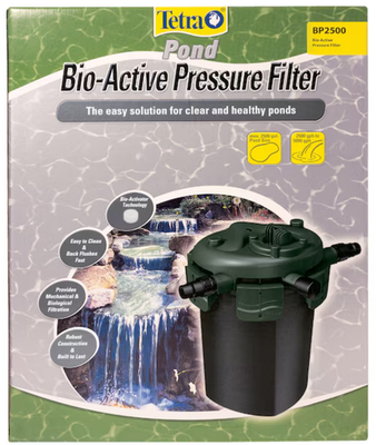 #ad Brand New Tetra Pond Bio Active Pressure Filter for Ponds Up to 2500 Gallons $139.99