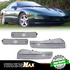 4pcs Clear Bumper Signalside Marker For 1993-1997 Pontiac Firebirdtrans Am Ls1