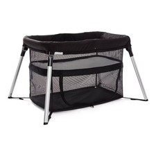 Munchkin Ultra-Lite 3-in-1 Playard Crib and Bassinet - Black