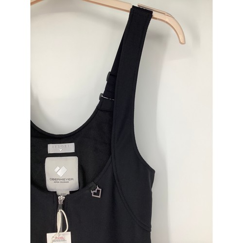 Obermeyer Women's 10 Black Snell OTB Softshell Bib Ski Pants Scoop Neck L9-20 - Picture 5 of 7