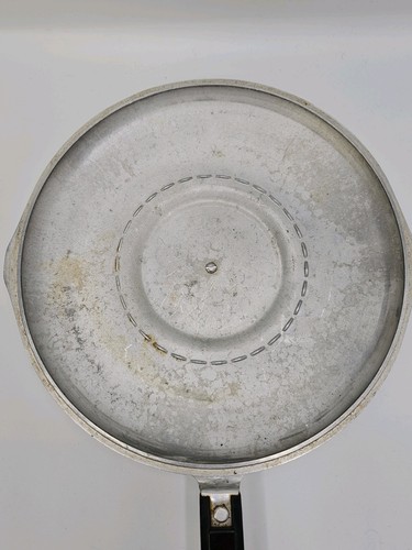 Magnalite Aluminum 11 1/4" Skillet Fry Pan With Lid Double USA Vintage Near Mint - Picture 5 of 15