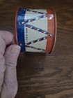 1940s Ohio Art Litho 'Remember Pearl Harbor' Drum Tin Bank, No. 61 WWII Era — photo 4