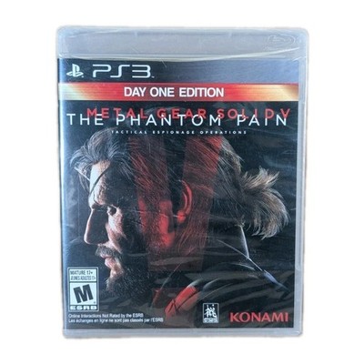 CIB METAL GEAR SOLID V PHANTOM PAIN PS3 SONY PLAYSTATION 3 VIDEO GAME