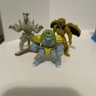 Vintage 1994 Power Rangers Bandai PVC Action Figures, Two Unknown.