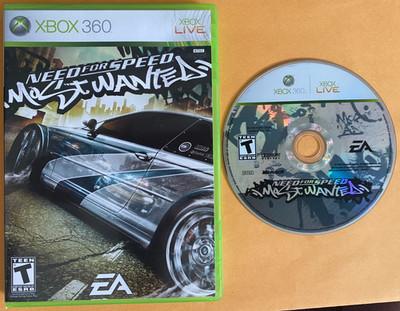 Need for Speed Most Wanted (Microsoft Xbox 360) CIB Complete (2005) Guaranteed