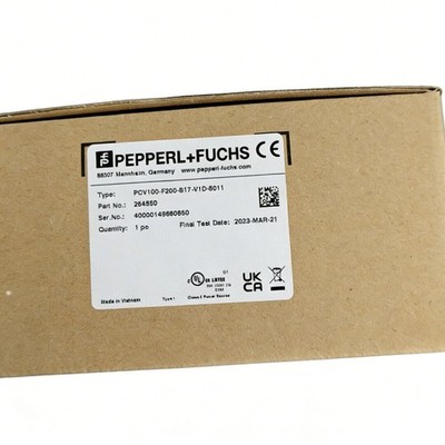 PCV100-F200-B17-V1D-6011 NEW PEPPERL+FUCHS Optical Code Reader