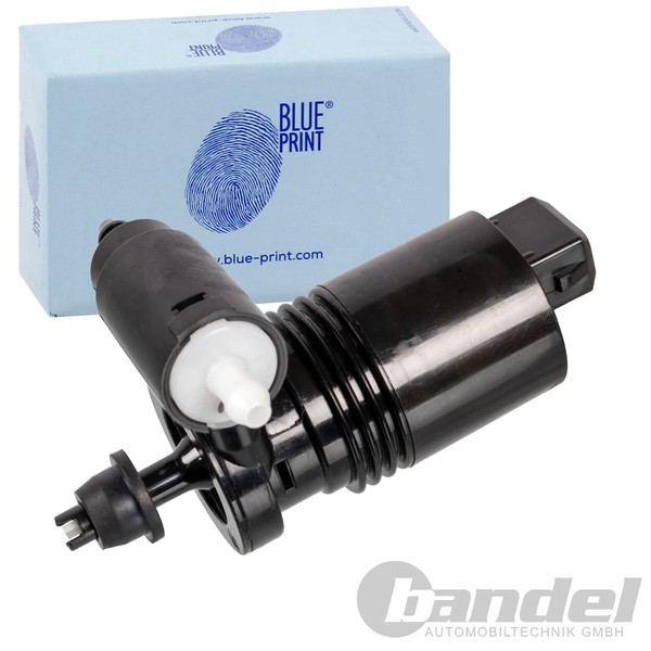 Blue Print SCHEIBEN-WASCHWASSERPUMPE Dualpumpe Passend FüR Nissan Micra Note-image