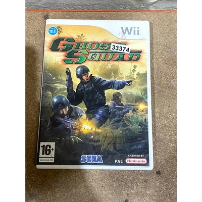 Ghost Squad (Nintendo Wii, 2004) Sega Light-Gun & Rail Shooter Video Game Disk - Image 1 of 4