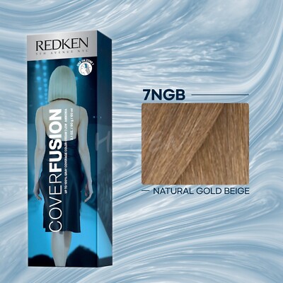 Redken Chromatics Beyond Cover Haarfarbe – Nr. 7.23 Iridescent/Gold, 63 Ml, Professionelle Coloration