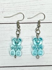 Cute Little Bear Resin Earrings