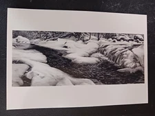 postcard art invitation James Van Hoven Landscape Metaphor 2001 unposted NY