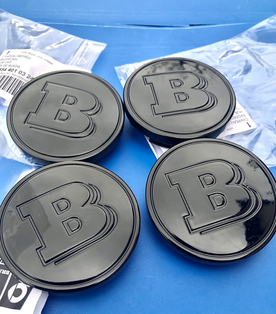 Cache Moyeu Pour Smart Brabus 75 Mm - Lot De 4, ABS Étanche, Protection Roue